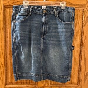 Levi's Classic Blue Denim Skirt